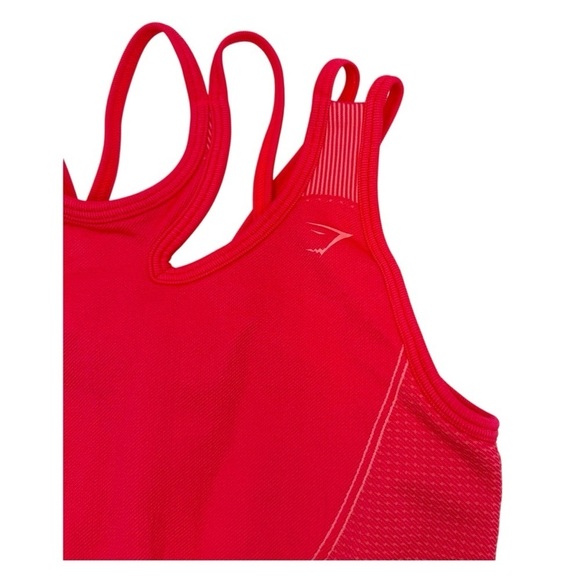 Gymshark Ultra Seamless Neon Pink Sports Bra and Leggings Set SMALL - Picture 7 of 17